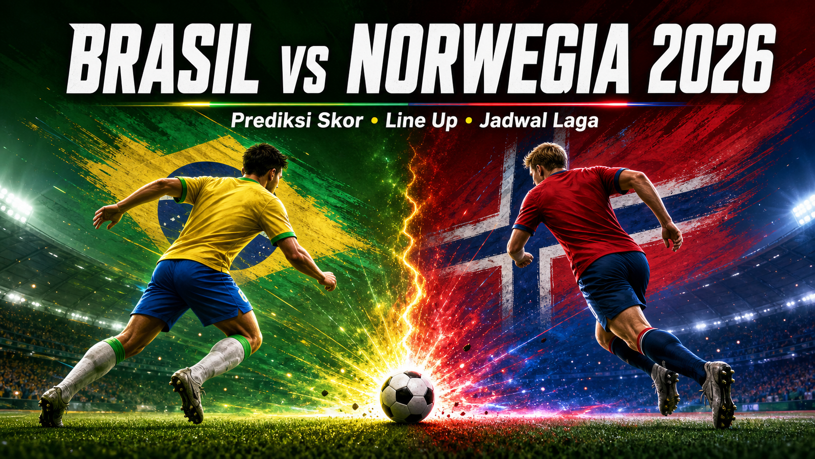 Brasil vs Norwegia 2026: Prediksi Skor, Line Up dan Jadwal Laga - brasil