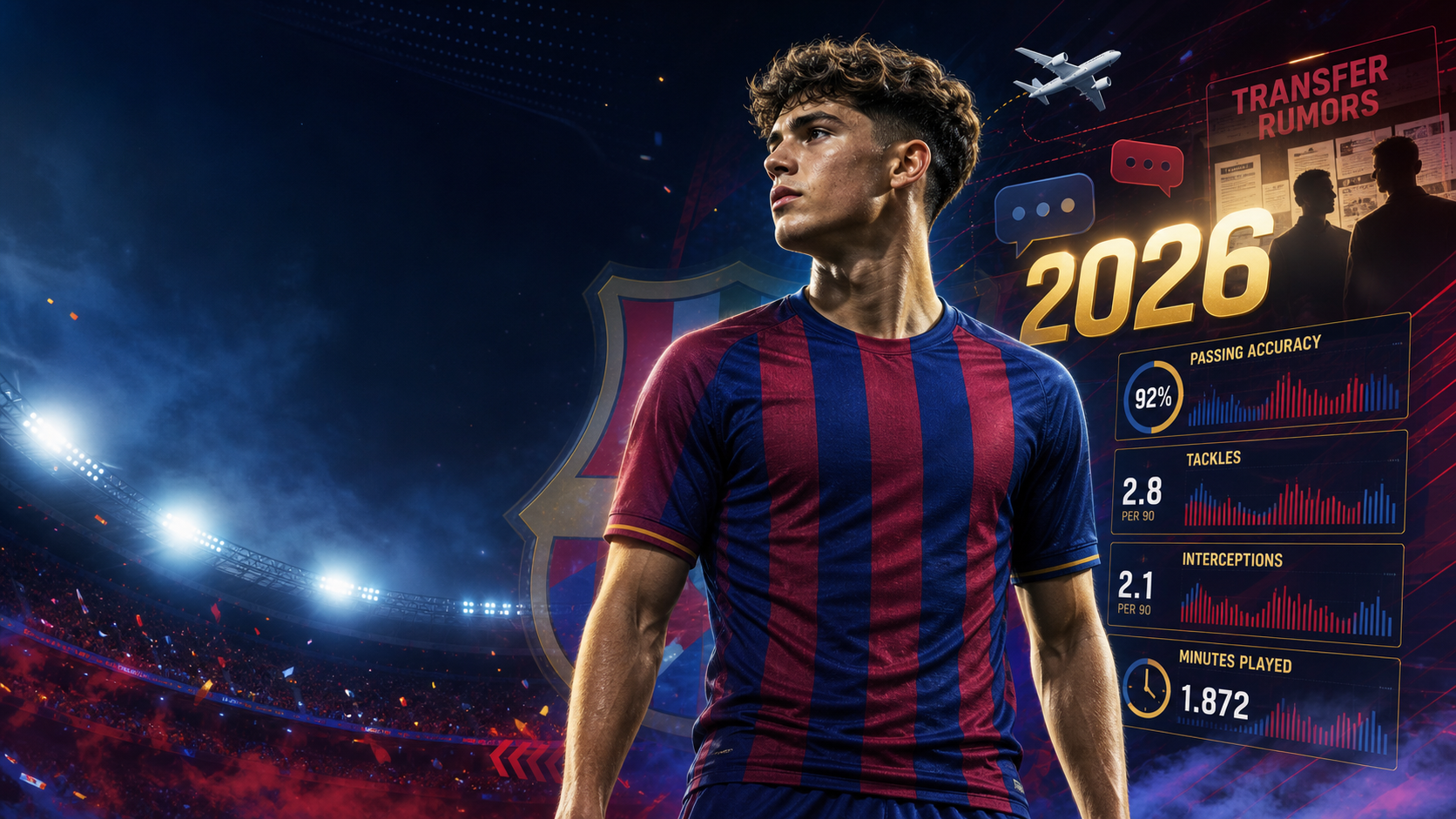 Cubarsi 2026: Bek Muda Barcelona, Statistik dan Rumor Transfer - cubarsi