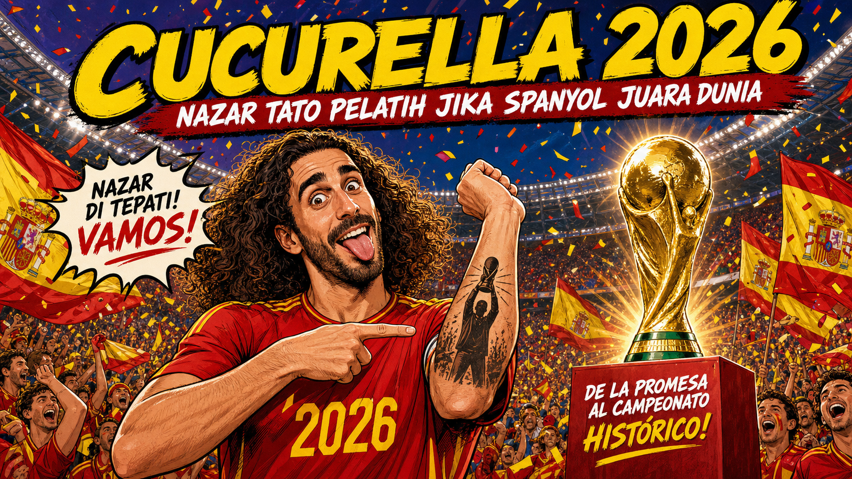Cucurella 2026: Nazar Tato Pelatih Jika Spanyol Juara Dunia - cucurella