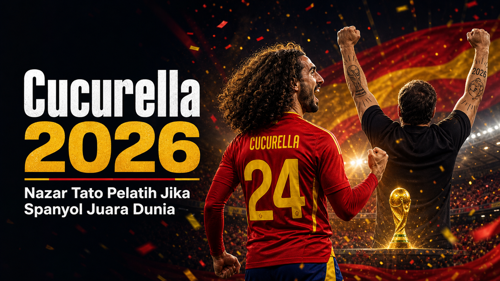 cucurella - Cucurella 2026: Nazar Tato Pelatih Jika Spanyol Juara Dunia
