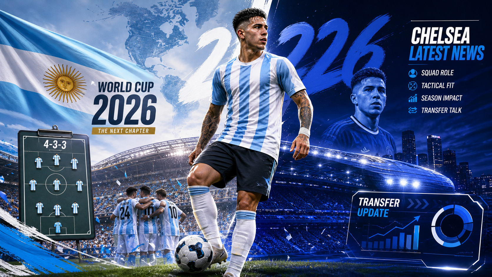 Enzo Fernández 2026: Peran di Argentina dan Kabar Chelsea Terbaru - enzo