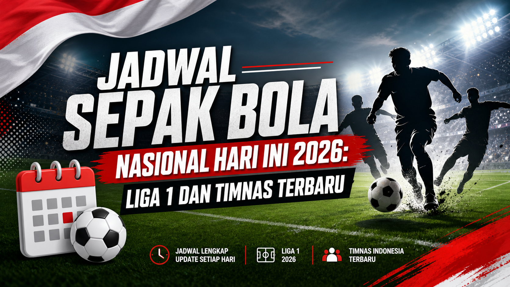 indonesia - Jadwal Sepak Bola Nasional Hari Ini 2026: Liga 1 dan Timnas Terbaru