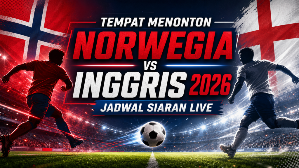 inggris - Tempat Menonton Norwegia vs Inggris 2026, Jadwal Siaran Live