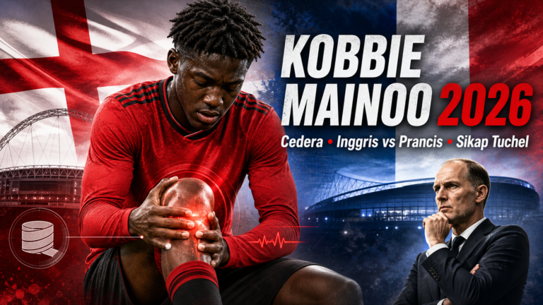 mainoo - Kobbie Mainoo 2026: Cedera, Inggris vs Prancis, Sikap Tuchel