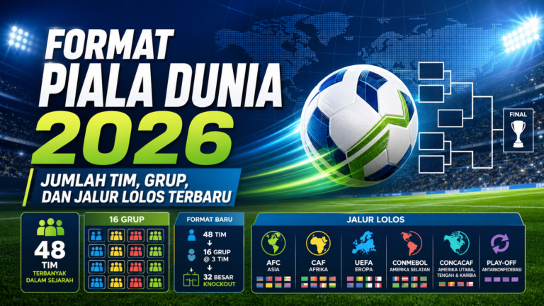 piala - Format Piala Dunia 2026: Jumlah Tim, Grup, dan Jalur Lolos Terbaru