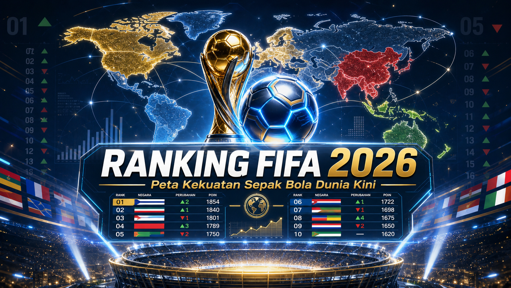 Ranking FIFA 2026 Terbaru: Peta Kekuatan Sepak Bola Dunia Kini - fifa