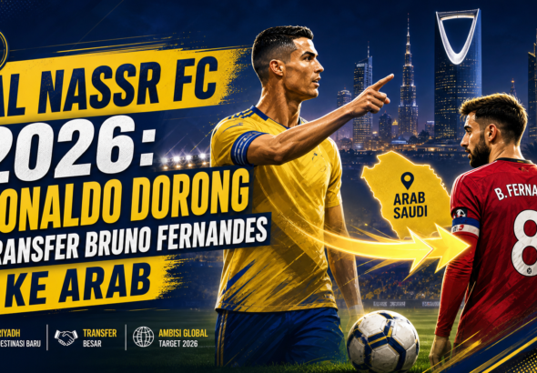 ronaldo - Al Nassr FC 2026: Ronaldo Dorong Transfer Bruno Fernandes ke Arab