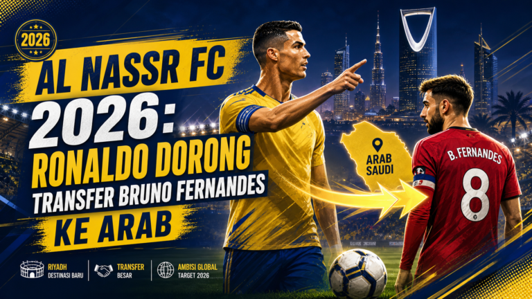 ronaldo - Al Nassr FC 2026: Ronaldo Dorong Transfer Bruno Fernandes ke Arab