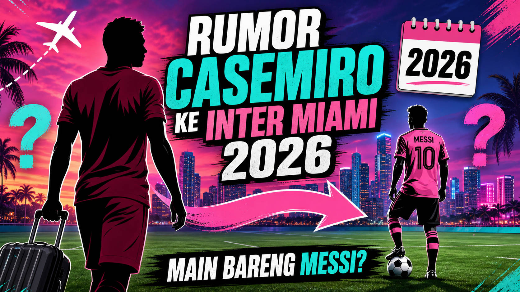 Rumor Casemiro ke Inter Miami 2026: Main Bareng Messi? - casemiro