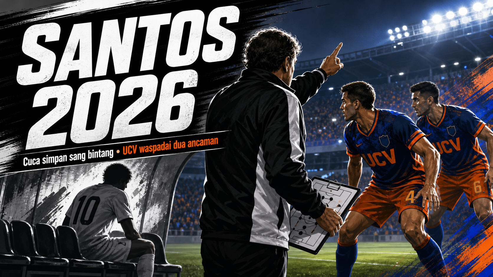 Santos 2026: Cuca Simpan Neymar, UCV Waspadai Dua Pemain - santos