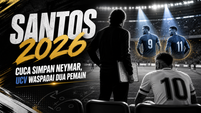 santos - Santos 2026: Cuca Simpan Neymar, UCV Waspadai Dua Pemain
