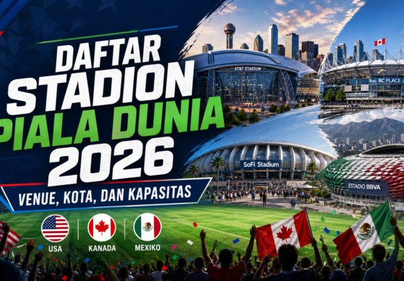 stadion - Daftar Stadion Piala Dunia 2026: Venue, Kota, dan Kapasitas