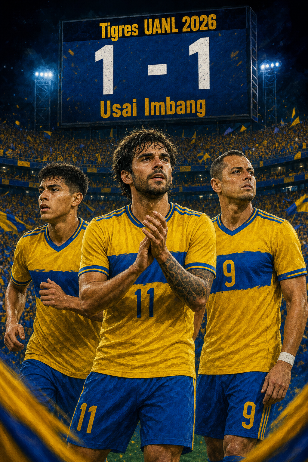 Tigres UANL 2026: Brunetta, Ozziel dan Chicha Jadi Sorotan Usai Imbang - tigres