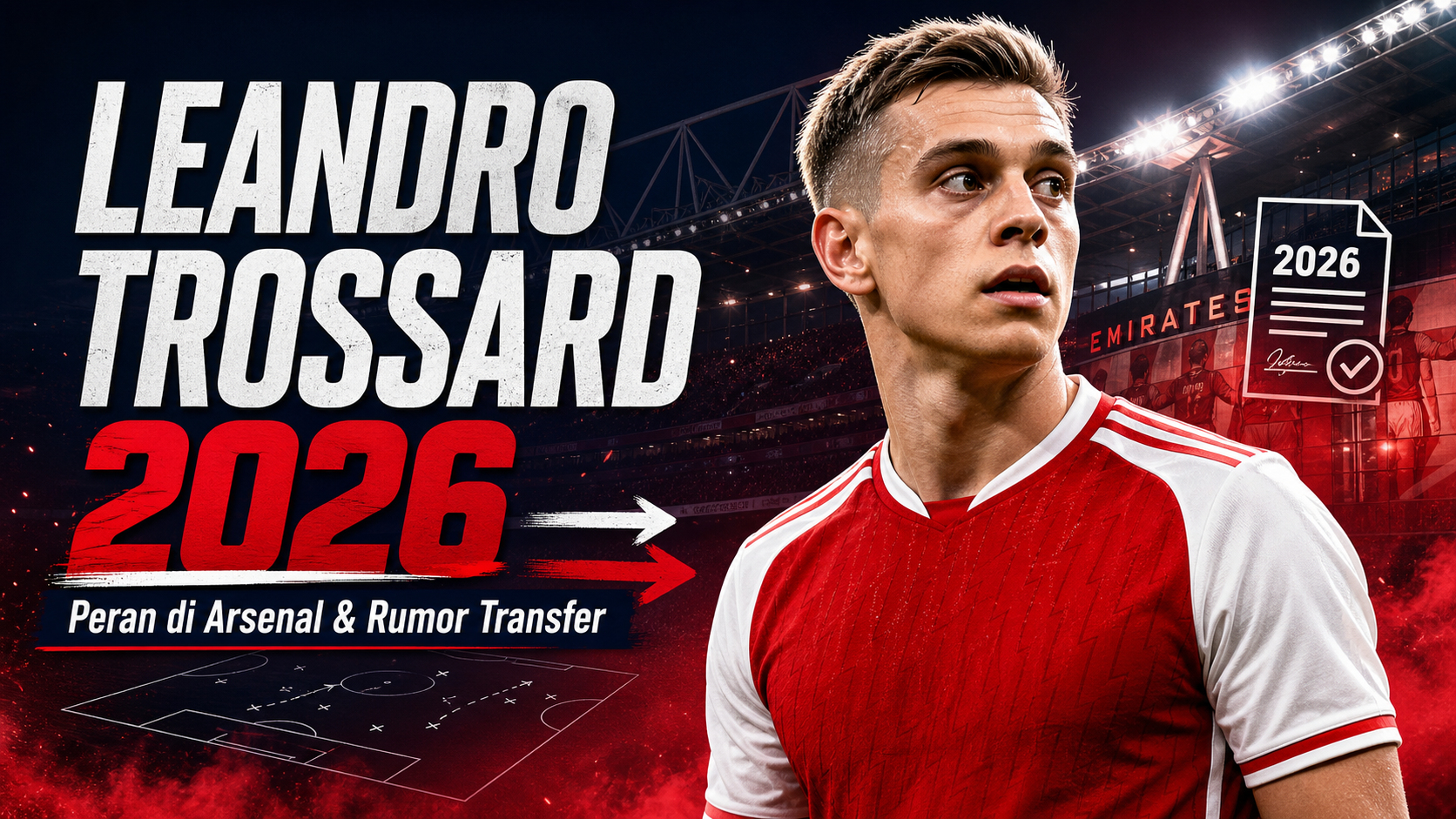trossard - Leandro Trossard 2026: Peran di Arsenal dan Rumor Transfer