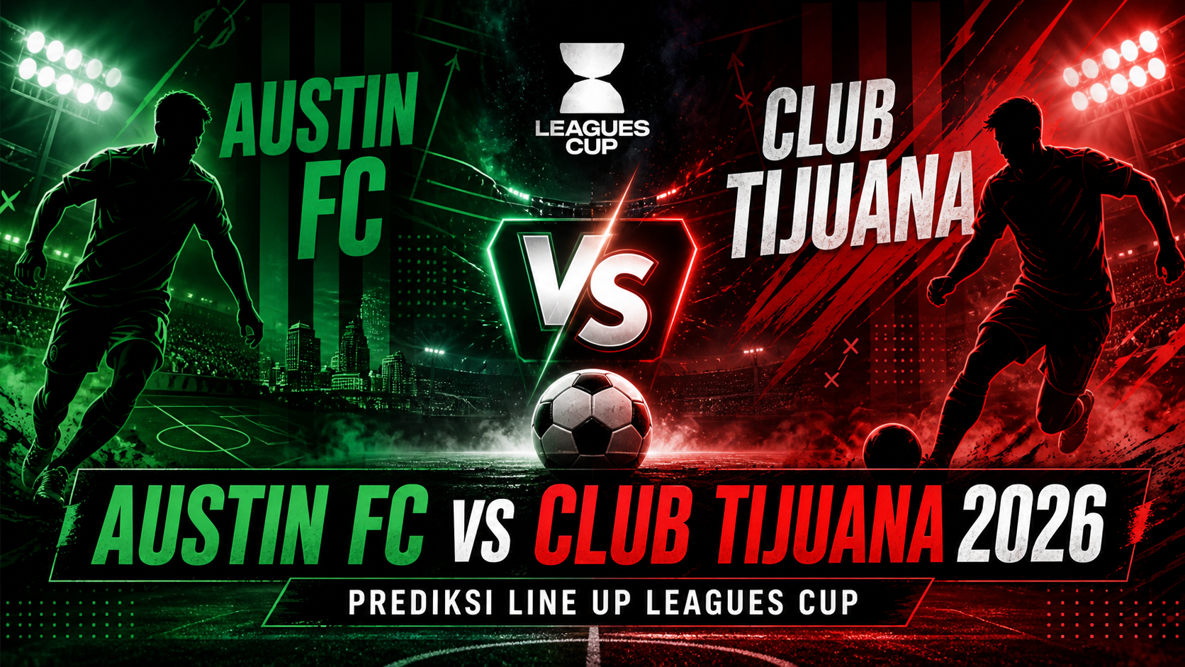 austin - Austin FC vs Club Tijuana 2026: Prediksi Line Up Leagues Cup