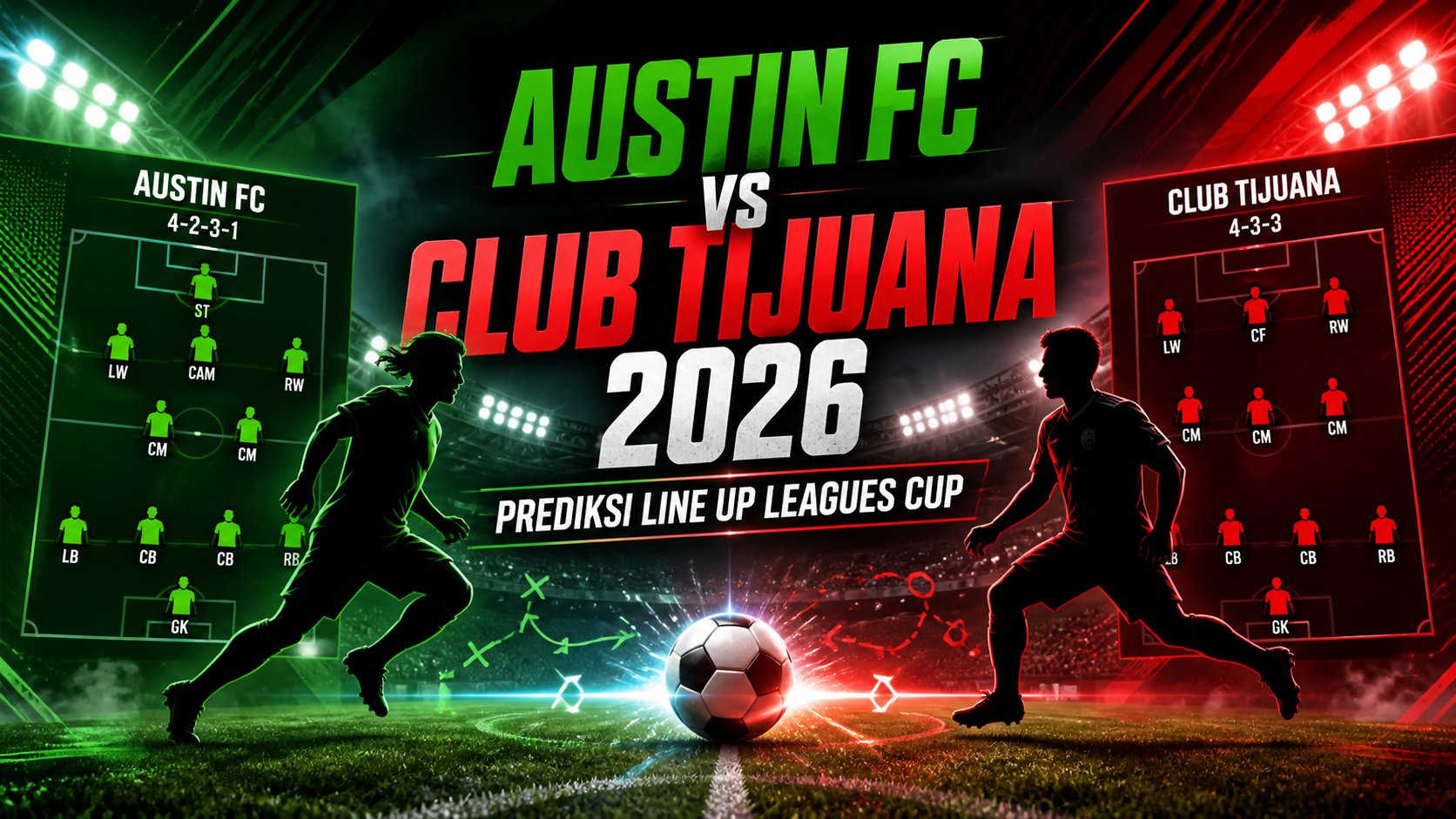 Austin FC vs Club Tijuana 2026: Prediksi Line Up Leagues Cup - austin
