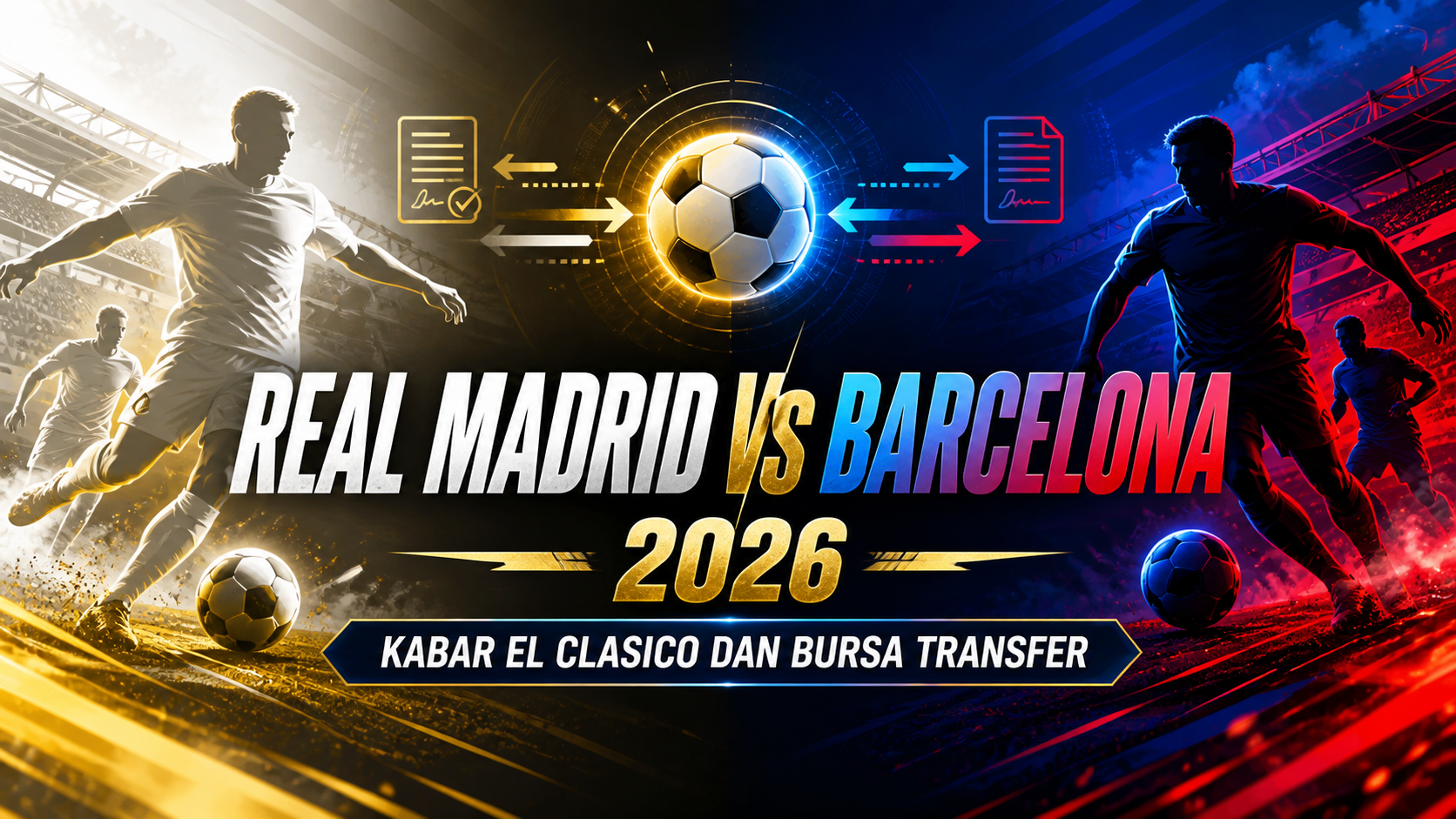 clasico - Real Madrid vs Barcelona 2026: Kabar El Clasico dan Bursa Transfer