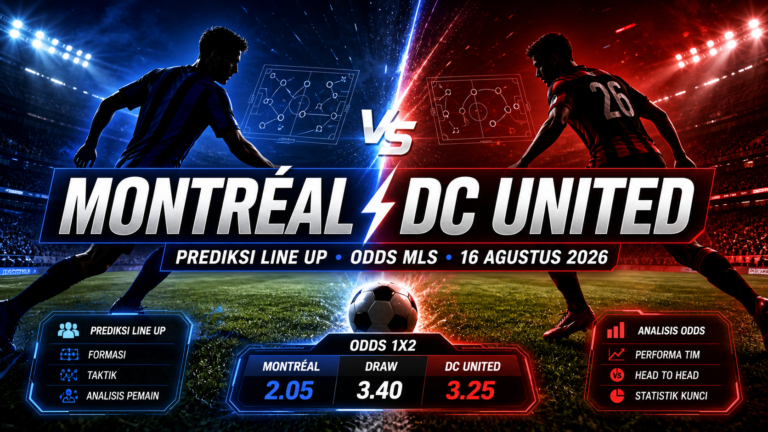 montréal - Montréal vs DC United 2026: Prediksi Line Up, Odds MLS 16 Agustus