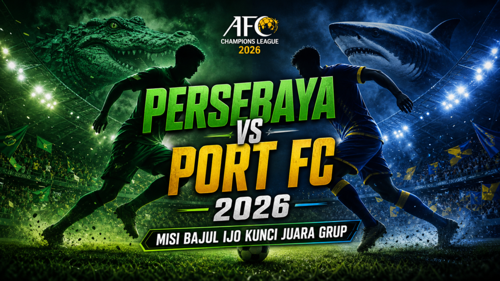 persebaya - Persebaya vs Port FC 2026: Misi Bajul Ijo Kunci Juara Grup