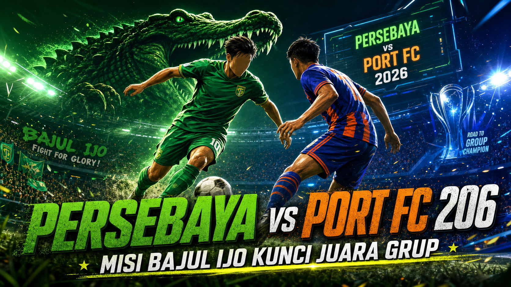 Persebaya vs Port FC 2026: Misi Bajul Ijo Kunci Juara Grup - persebaya