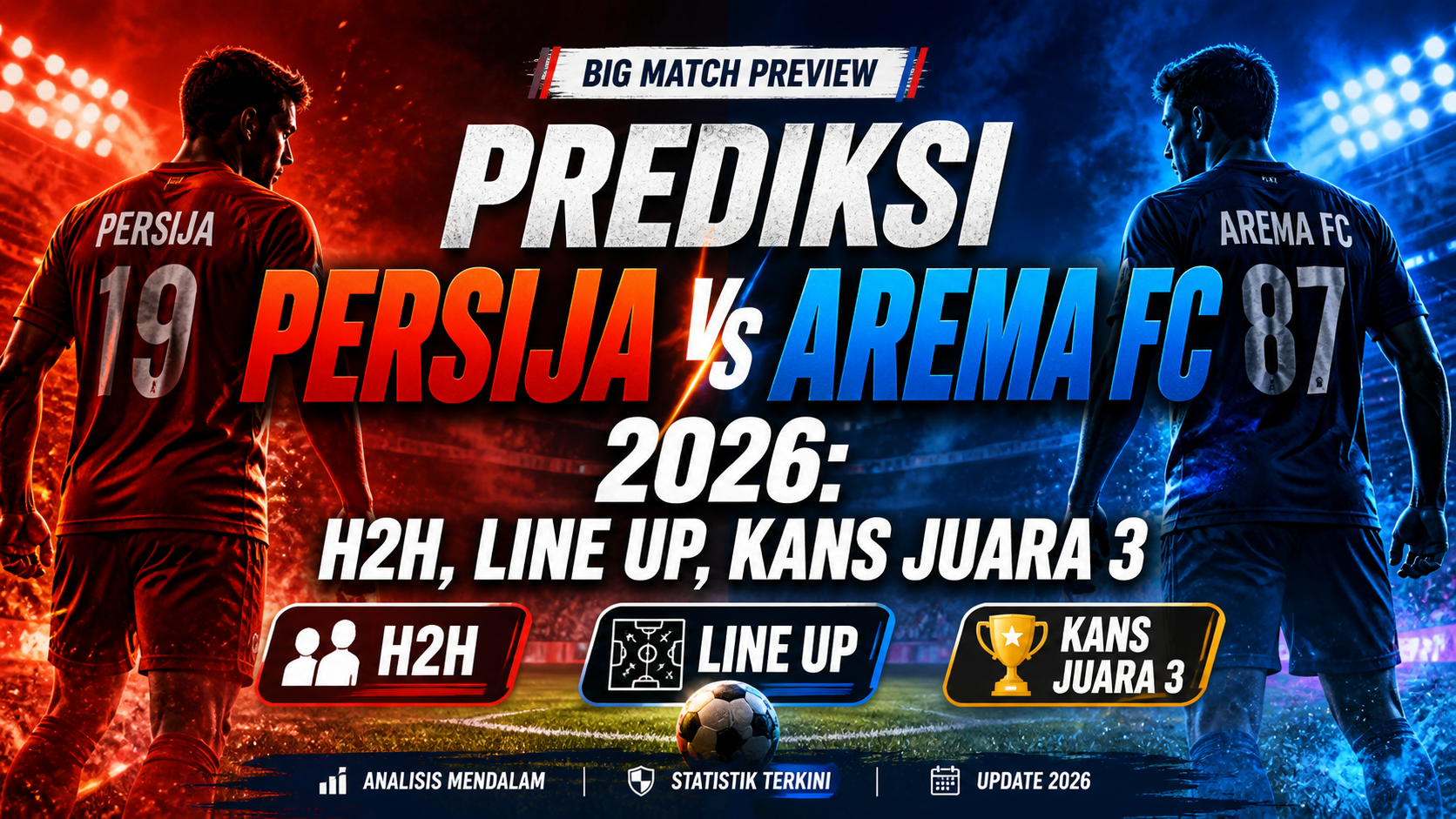 persija - Prediksi Persija vs Arema FC 2026: H2H, Line Up, Kans Juara 3
