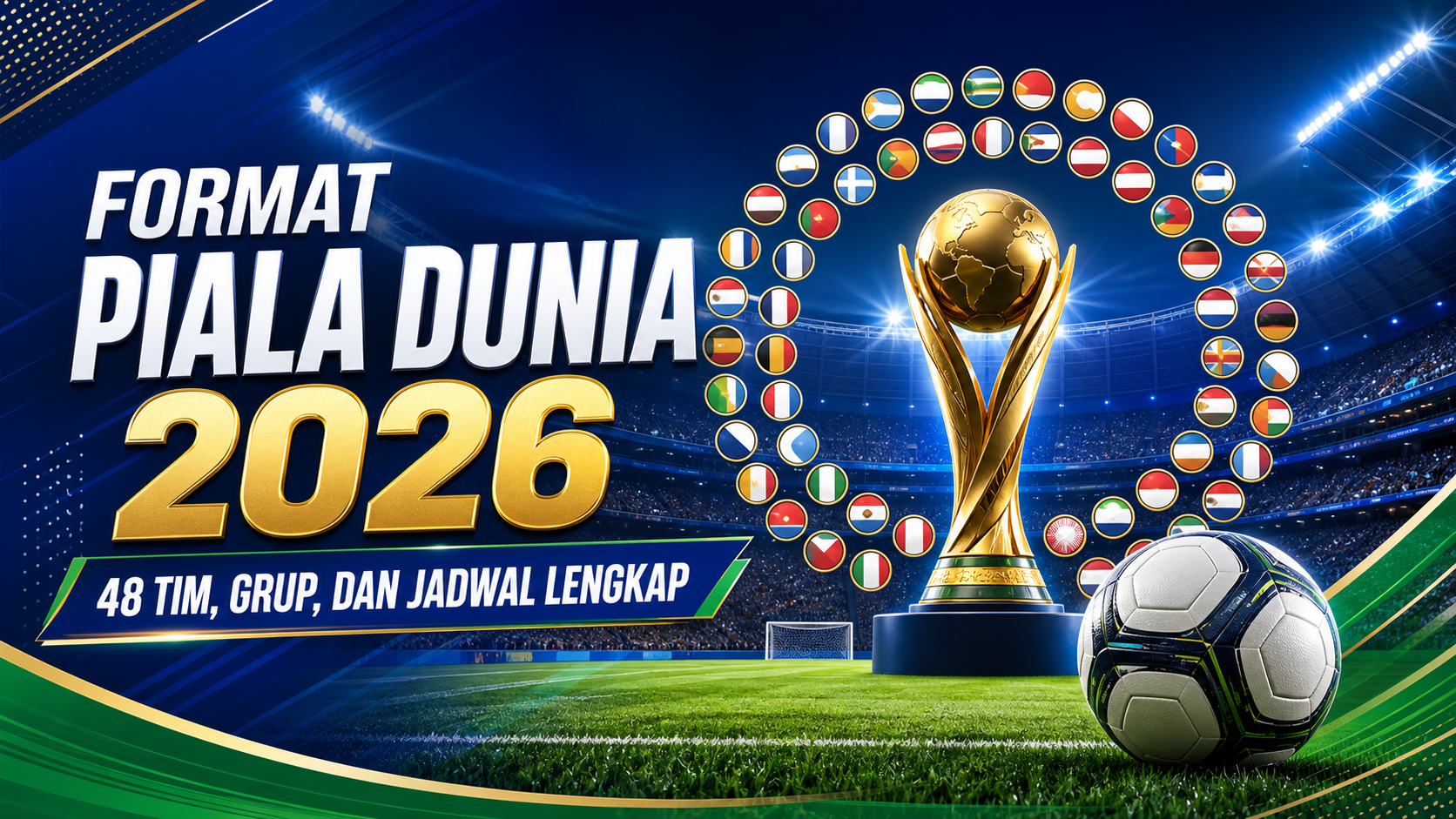 piala - Format Piala Dunia 2026: 48 Tim, Grup, dan Jadwal Lengkap
