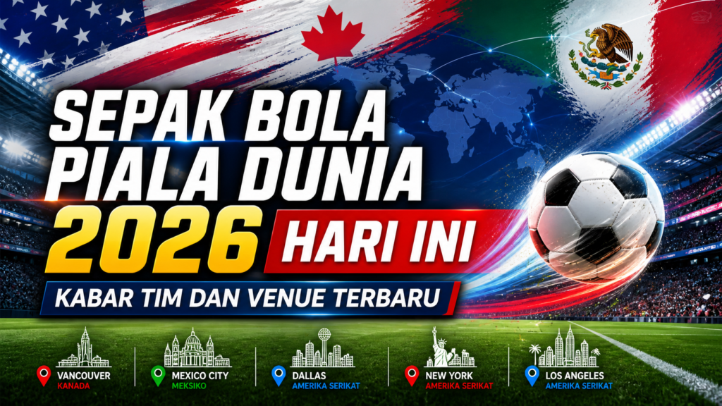piala - Sepak Bola Piala Dunia 2026 Hari Ini: Kabar Tim dan Venue Terbaru