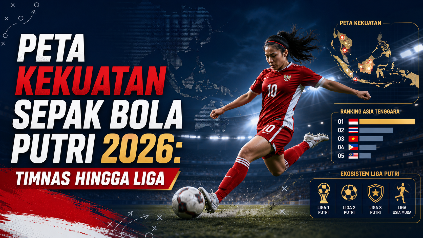 putri - Peta Kekuatan Sepak Bola Putri 2026: Timnas hingga Liga