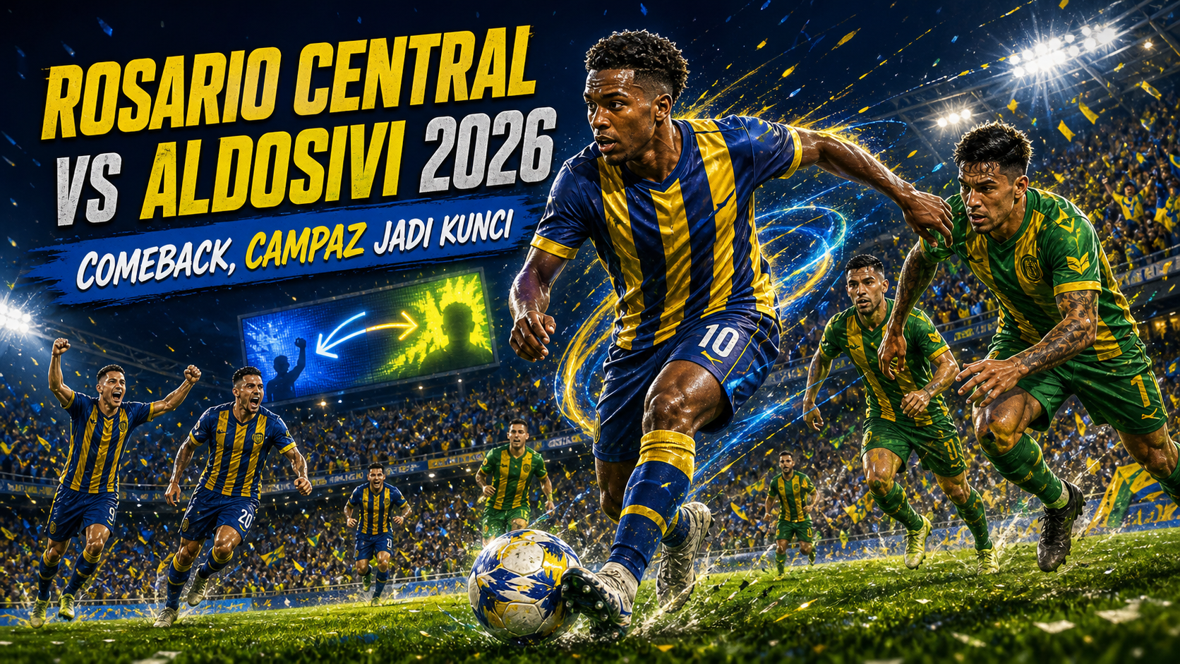 Rosario Central vs Aldosivi 2026: Comeback, Campaz Jadi Kunci - rosario
