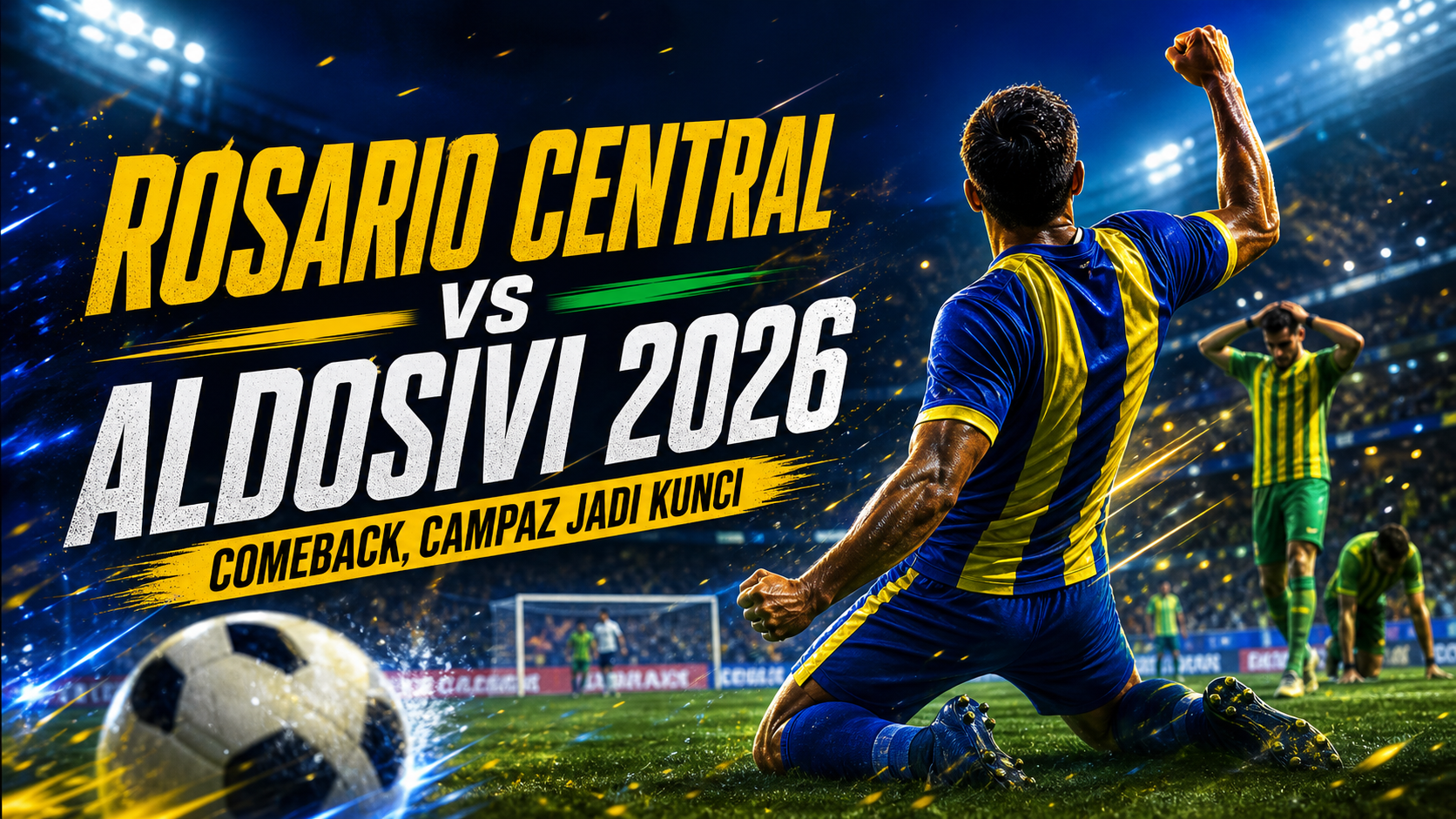 rosario - Rosario Central vs Aldosivi 2026: Comeback, Campaz Jadi Kunci