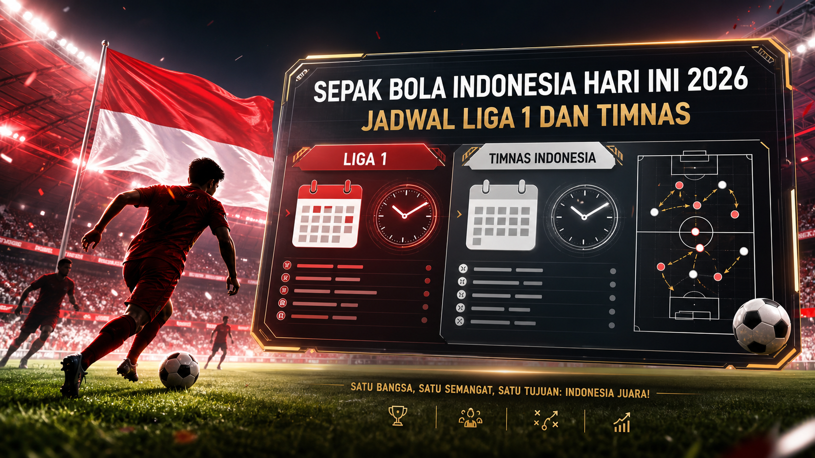 Sepak Bola Indonesia Hari Ini 2026: Jadwal Liga 1 dan Timnas - sepakbola