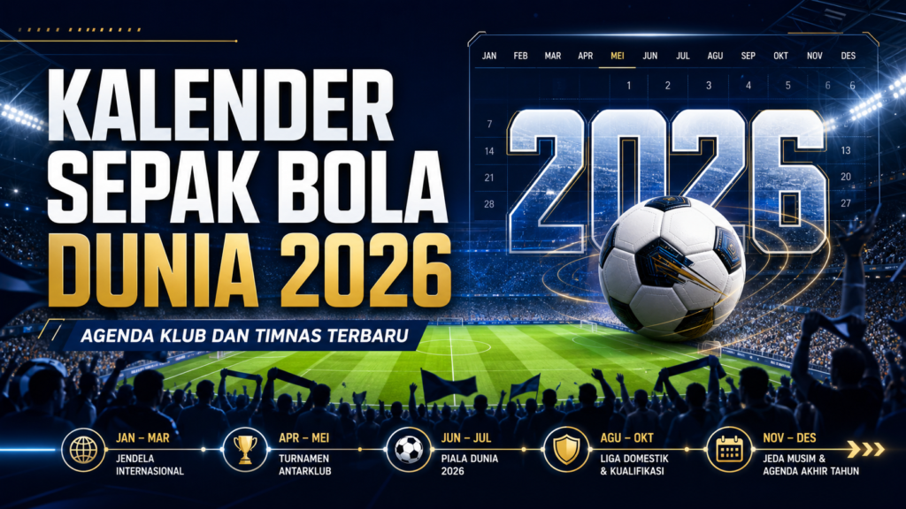 sepakbola - Kalender Sepak Bola Dunia 2026: Agenda Klub dan Timnas Terbaru