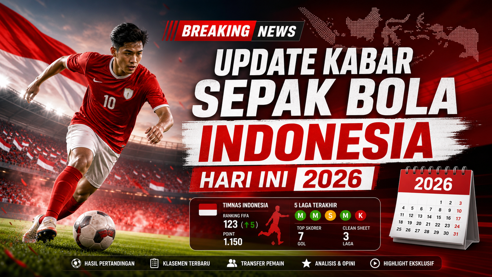Update Kabar Sepak Bola Indonesia Hari Ini 2026 - bola