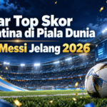 argentina - Daftar Top Skor Argentina di Piala Dunia, Rekor Messi Jelang 2026