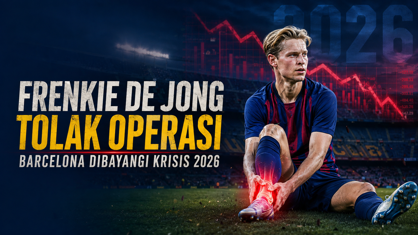frenkie - Frenkie de Jong Tolak Operasi, Barcelona Dibayangi Krisis 2026