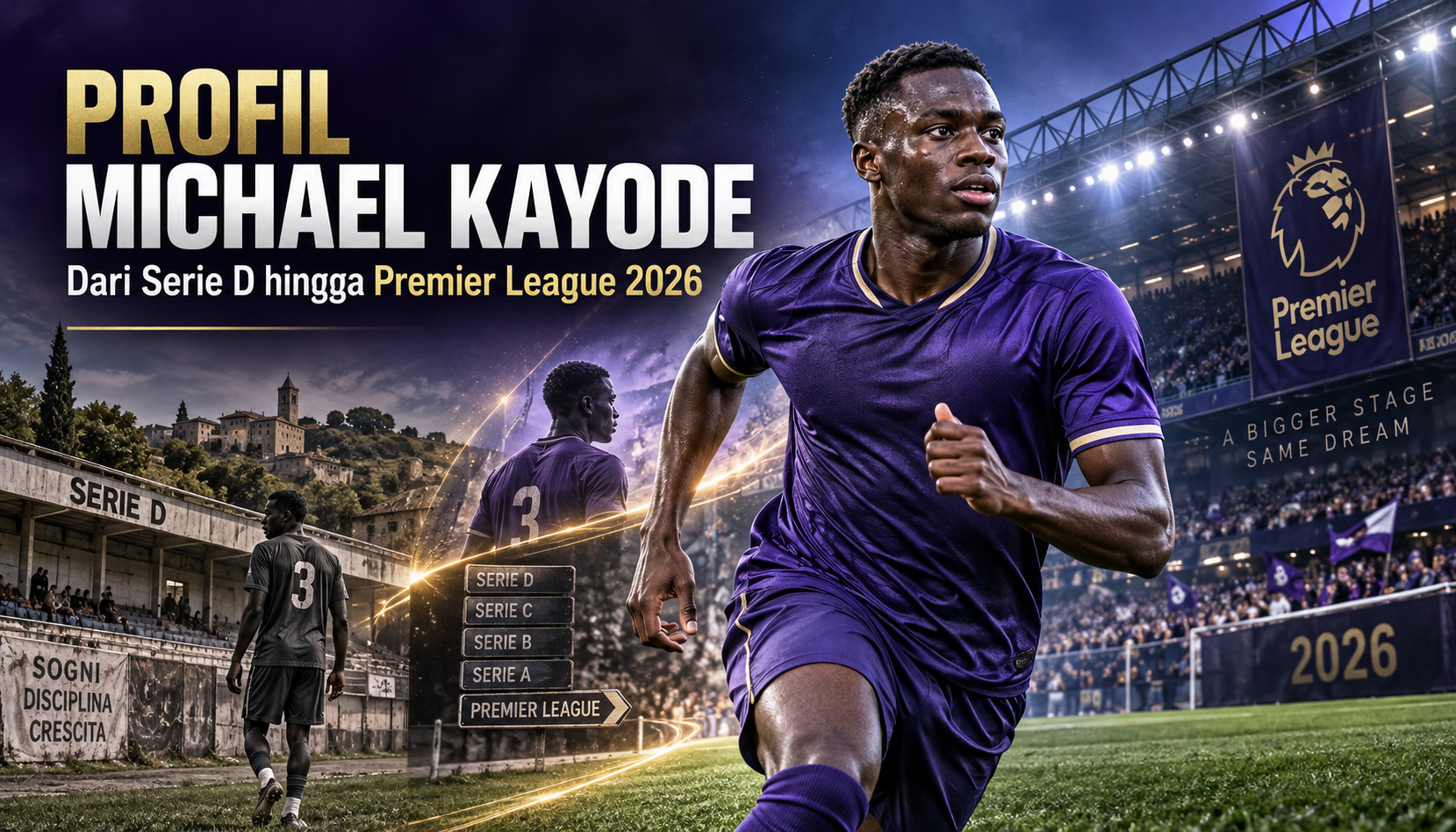 kayode - Profil Michael Kayode: Dari Serie D hingga Premier League 2026