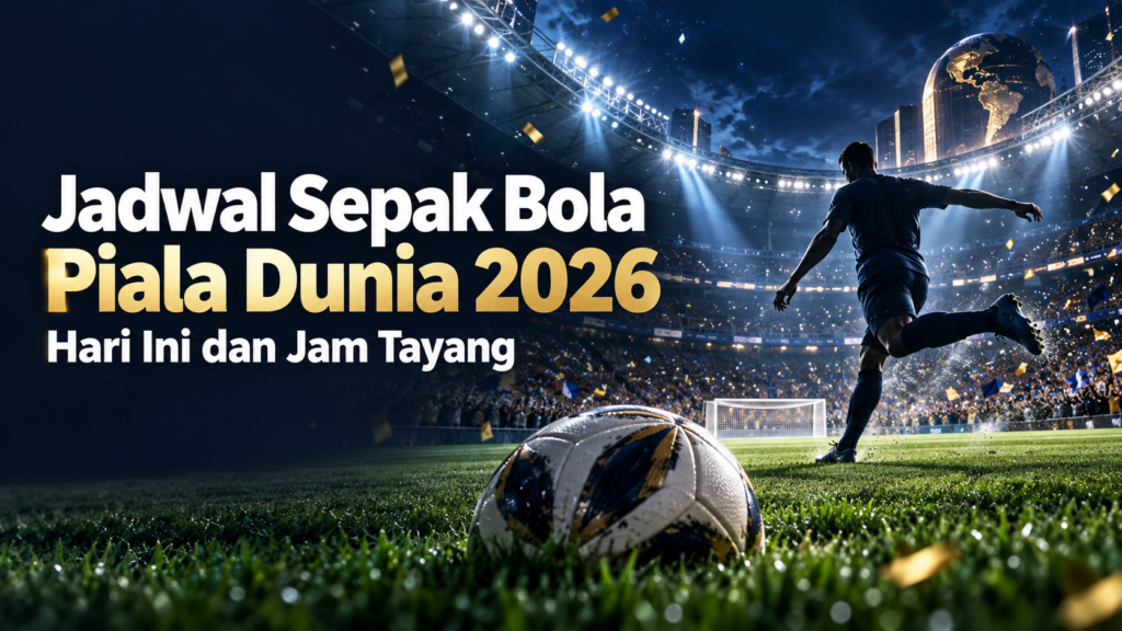 piala - Jadwal Sepak Bola Piala Dunia 2026 Hari Ini dan Jam Tayang