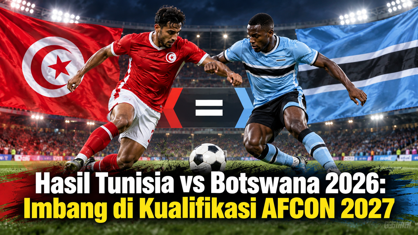 tunisia - Hasil Tunisia vs Botswana 2026: Imbang di Kualifikasi AFCON 2027