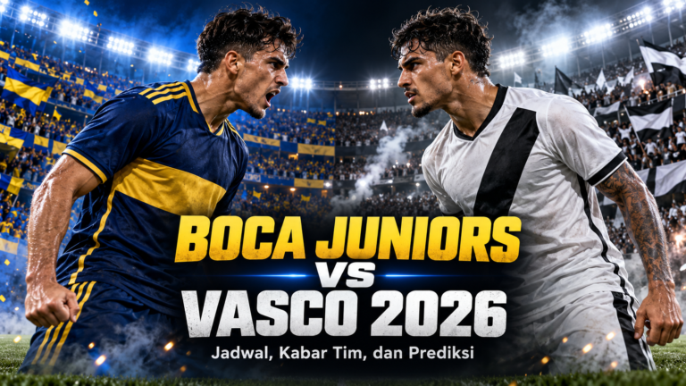 boca - Boca Juniors vs Vasco 2026: Jadwal, Kabar Tim, dan Prediksi