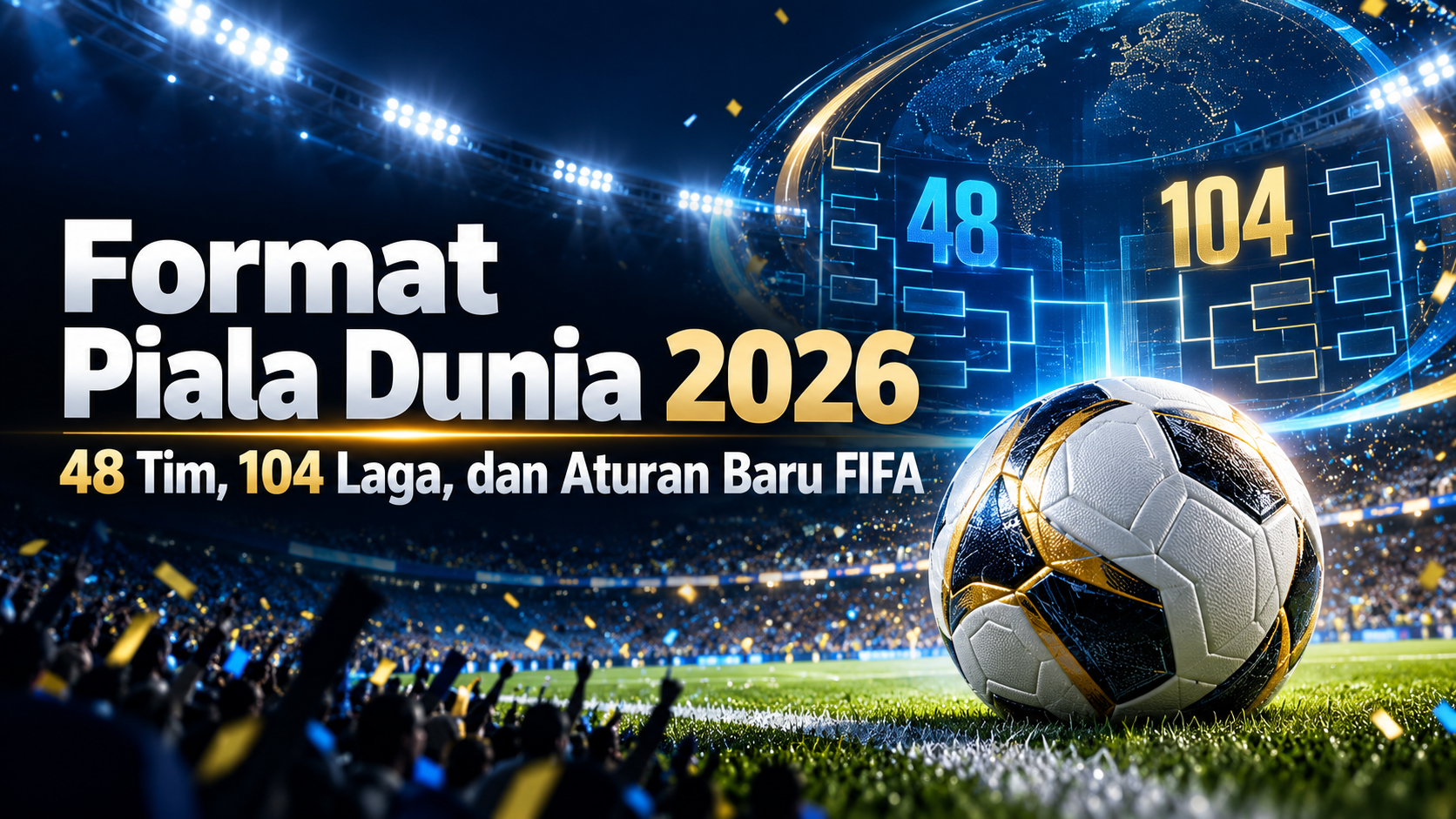 fifa - Format Piala Dunia 2026: 48 Tim, 104 Laga, dan Aturan Baru FIFA
