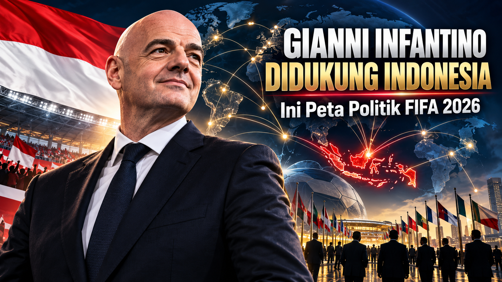 infantino - Gianni Infantino Didukung Indonesia, Ini Peta Politik FIFA 2026