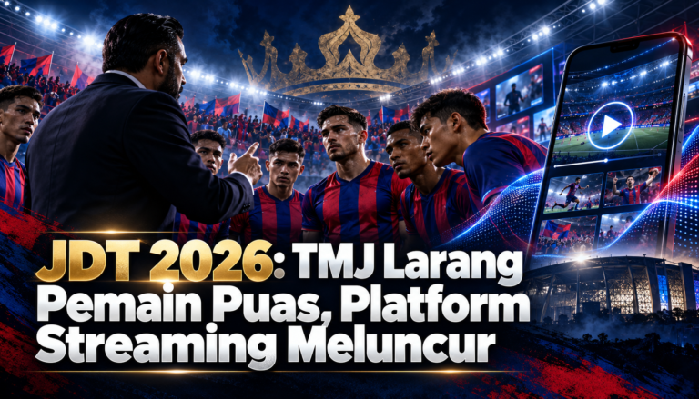jdt - JDT 2026: TMJ Larang Pemain Puas, Platform Streaming Meluncur