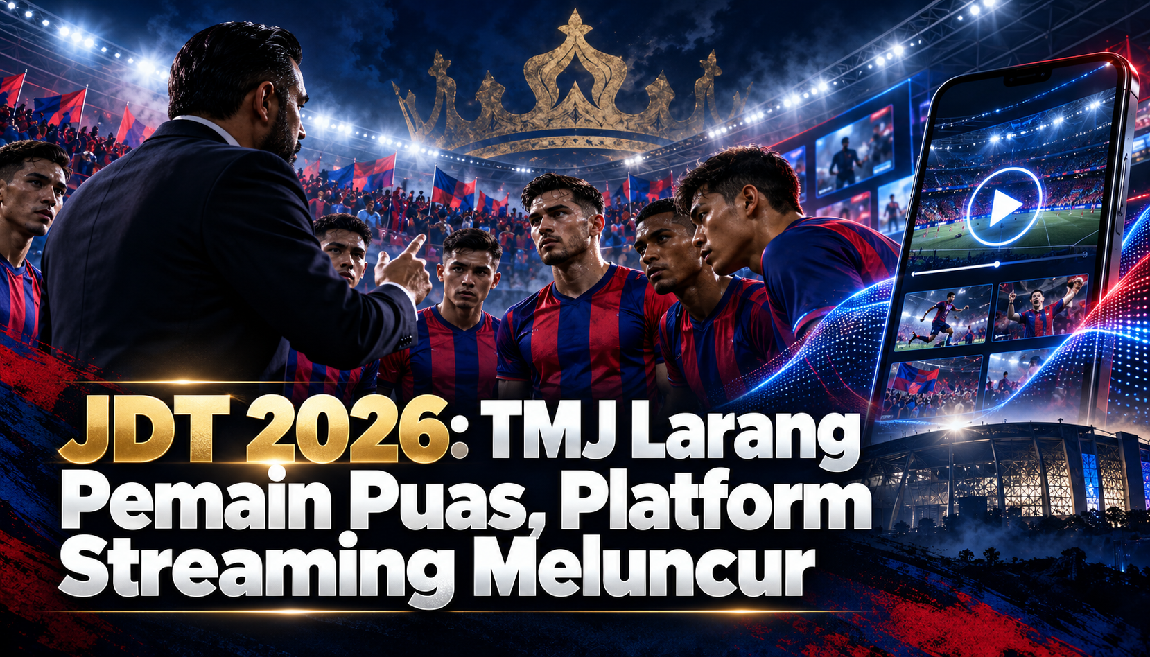 jdt - JDT 2026: TMJ Larang Pemain Puas, Platform Streaming Meluncur
