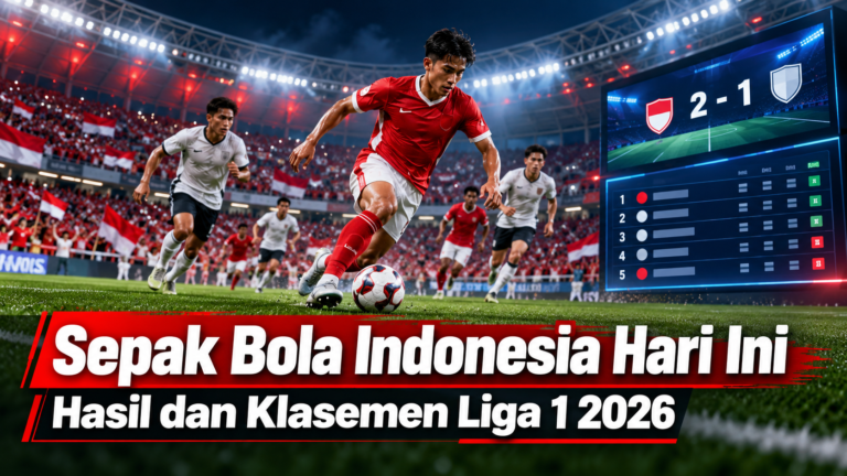liga - Sepak Bola Indonesia Hari Ini: Hasil dan Klasemen Liga 1 2026