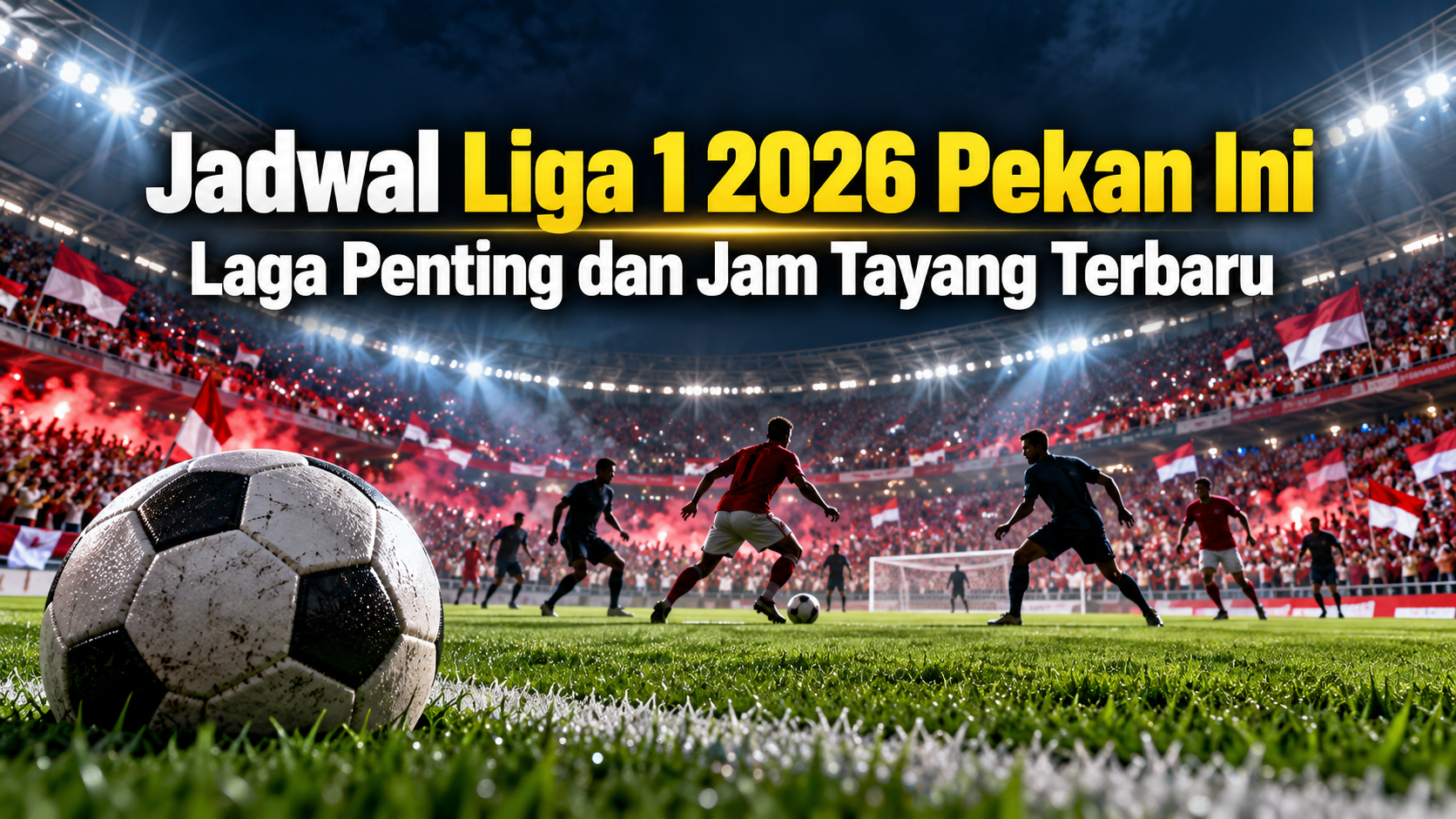 liga1 - Jadwal Liga 1 2026 Pekan Ini: Laga Penting dan Jam Tayang Terbaru