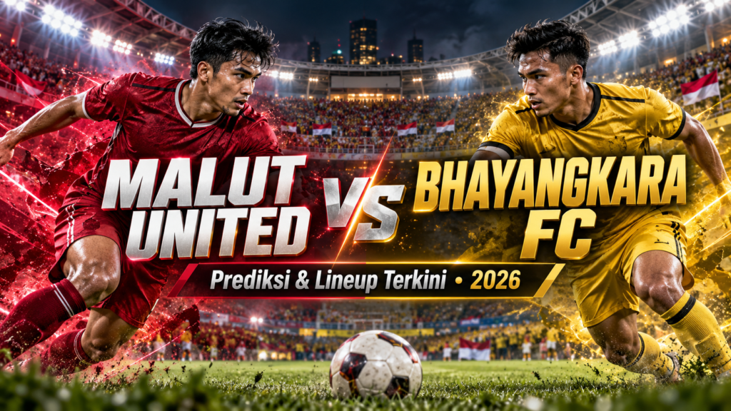 malut - Malut United vs Bhayangkara FC 2026: Prediksi dan Lineup Terkini
