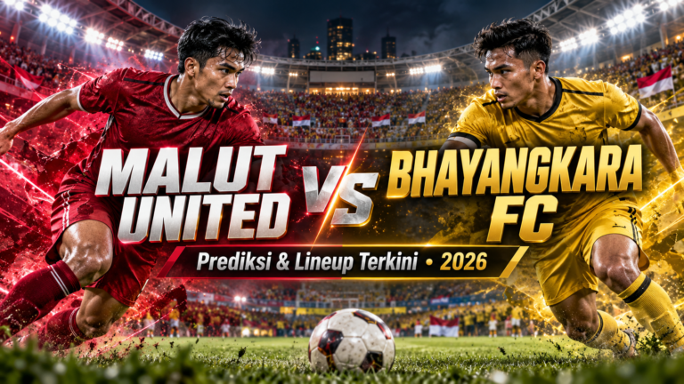 malut - Malut United vs Bhayangkara FC 2026: Prediksi dan Lineup Terkini