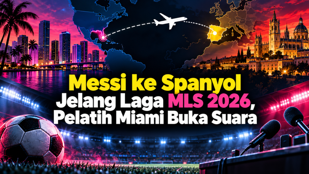 messi - Messi ke Spanyol Jelang Laga MLS 2026, Pelatih Miami Buka Suara