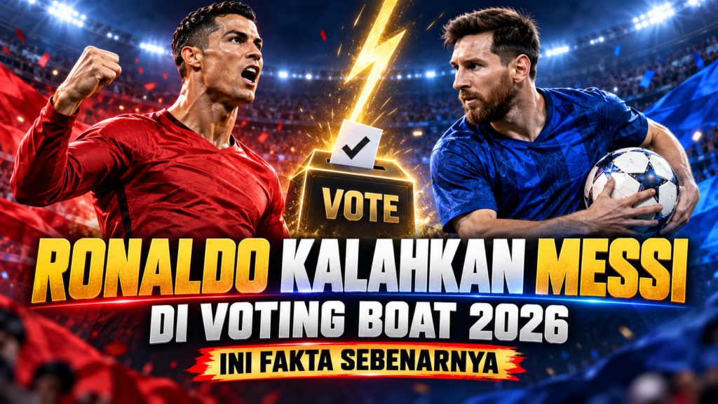 messi - Ronaldo Kalahkan Messi di Voting BOAT 2026, Ini Fakta Sebenarnya