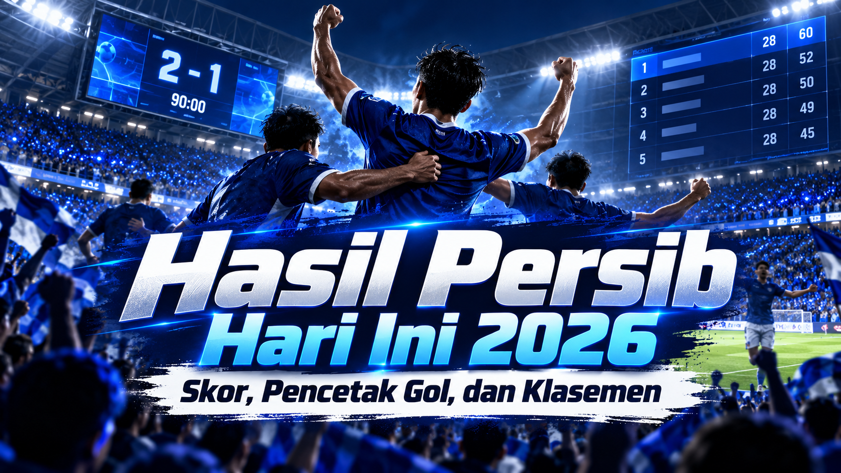 persib - Hasil Persib Hari Ini 2026: Skor, Pencetak Gol, dan Klasemen